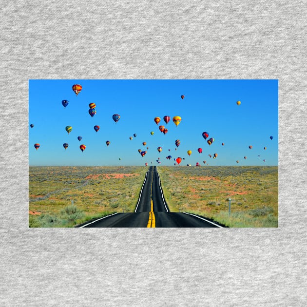 Balloon highway by dltphoto